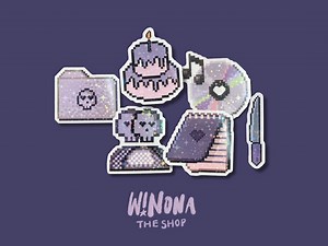 Y2K | Grunge Windows 98 Icons | Purple Pixel Art | Vinyl Holographic Stickers - Etsy Canada