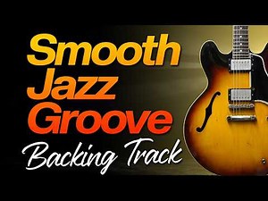 Late Night Smooth Jazz Groove Guitar Backing Track Jam in D minor