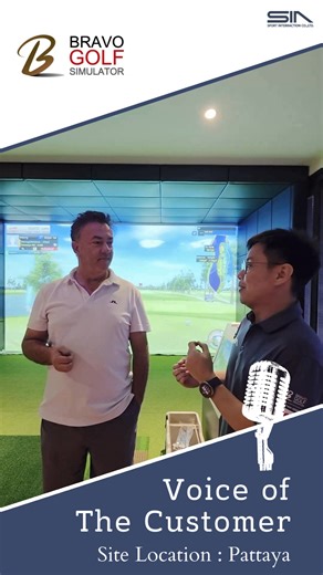 🗣 ใครได้ลองก็จะรู้ว่าแตกต่าง 🇰🇷 Bravo Golf Simulator แบรนด์ กอล์ฟซิม ชั้นนำจากประเทศเกาหลี ประเทศที่เป็นผู้นำด้าน Indoor Golf อย่างแท้จริง 👍 • Sensor เทคโนโลยีสุดล้ำ อ่านค่ารวดเร็ว ⚡️ แม่นยำ ด้วย Premium Dual High-Speed Camera 💨 • Graphic สวย คม ชัด รองรับ 4K พร้อม Layout สนามจริงมากมาย จากทั่วโลก 🌏 • แผ่นจำลอง หญ้าหนา และ ทราย (Rough & Bunker) ที่ Sensor สามารถอ่านค่าได้จริง ไม่ได้วางไว้แค่ประดับ ⛳️ • ใช้งานง่ายสะดวกสบายสุดๆ ทั้งจอทัชสกรีน และ คีย์บอร์ดไร้สาย ✅️ 🫰 ลองก่อนตัดสินใจแล้วคุณจ