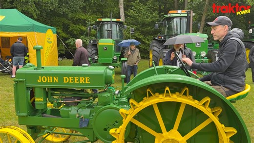 Första visningen av Bertils nyrenoverade John Deere BR. 💪👍🤠 | Traktor Power