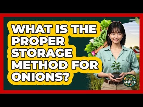 What Is The Proper Storage Method For Onions?
