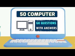 50 Computer GK Questions & Answers | Basic to Advanced Computer Quiz 📘💻 | Improve Your Knowledge