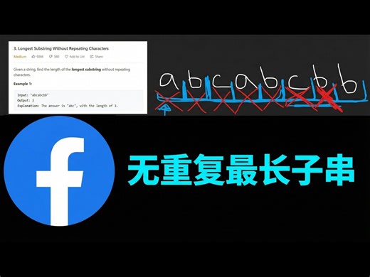 【熟肉】无重复字符的最长子串 - Leetcode 3 - Python - NeetCode