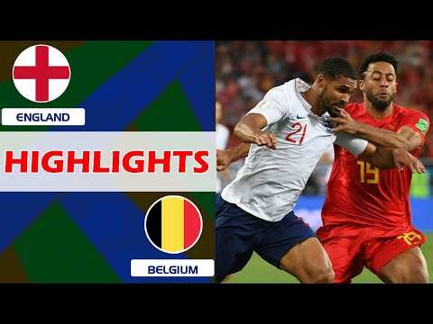 🔴 England vs Belgium | Two European Powers, One Elite Clash