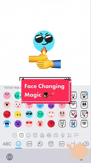 Facemoji Keyboard on TikTok