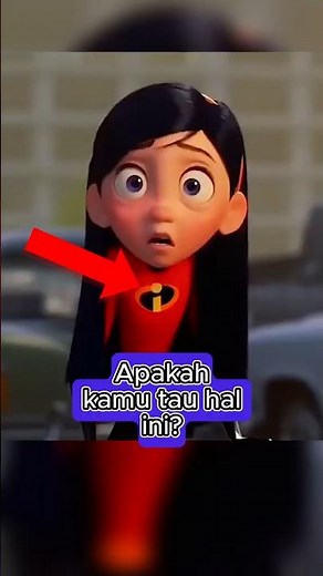 Apakah kamu tahu hal ini di The Icredibles 2?#theincredibles #theincredibles2 #dash #violet #pixar