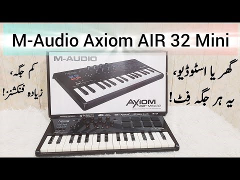 M-Audio Axiom AIR 32 Mini | Best Portable MIDI Controller for Music Producers