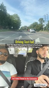 65K views · 371 reactions |  Driving Fail Alert!  Confusing Traffic Lights Mishap by Learner Driver! Can You Spot the Fault? #DrivingFail #TrafficLights #LearnerDriver #DrivingTest#TransformersVoices | LearnDriving.uk | Facebook
