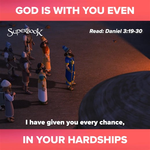 Shadrach, Meshach, and Abednego were thrown into the fiery furnace! What do you think will happen to them? 🔥😯🙌🏾 Parents, watch this clip with your kids and discover a powerful truth from God together! 📖 . . . . . SUPERBOOK Bringing Bible Stories and Jesus' love to kids everywhere Series App Academy Outreach | Superbook
