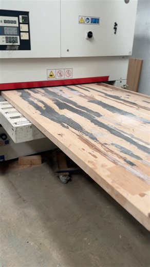 Sanding Down a Resin-Filled Table Top | Smooth Finish in Progress