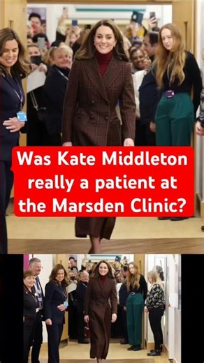 Was Kate really a patient at this hospital? #britishmonarchy #katemiddletoncancer