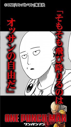 Saitama just happened to be there #onepunchman #onepanchman