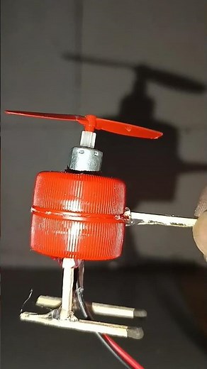 Helicopter Diy craft | Small helicopter in the world #helicopter #smallhelicopter #helicoptercraft