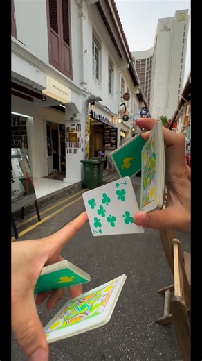 CardistryJaspas on Instagram: "@gian.piccin 👀 #cardistry #singapore"