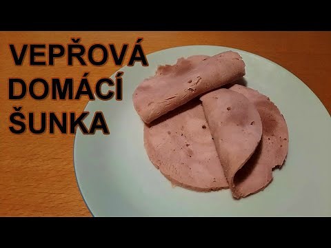 VEPŘOVÁ 🐷DOMÁCÍ ŠUNKA Z ŠUNKOVARU 2021