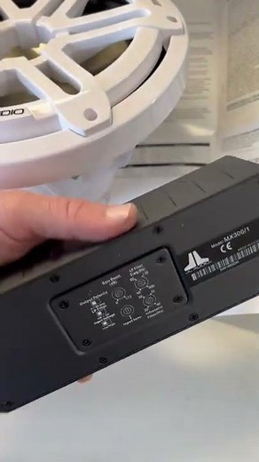 JL Audio Marine MX300/1 amp and M3 Sub review and install . Part one unboxing.