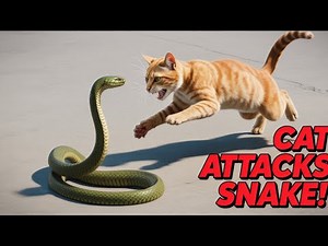 Cat Vs Snake!