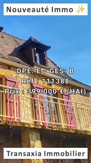 Maison et Gîte A Vendre 399k€ Dordogne 🇨🇵 Proche Lalinde 24150 #immobilier #dordogne #maisonavendre