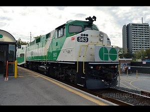 The Rush Hour Parade of Trains at Mimico Station - GO F59PH's, Endless Action, and More!