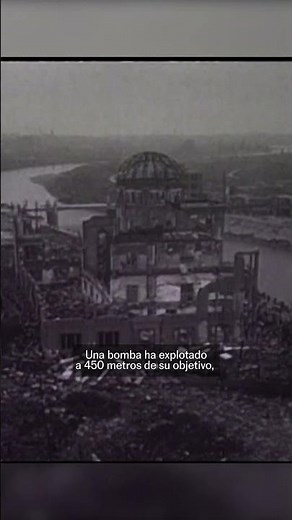 Hiroshima, antes y después: así arrasó la bomba atómica de Oppenheimer la ciudad de Japón #shorts