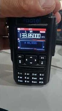 antena DÓ Rav e rê Ram no radio radtel rt490 com GPS INDOOR