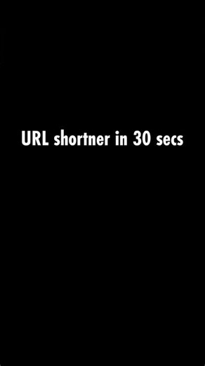 How a URL shortener works in 30 seconds