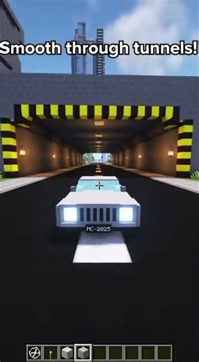 You Can Drive Cars in Minecraft ! ? #mods joke