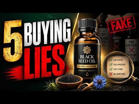The Black Seed Oil Industry Doesn't Want You Knowing This