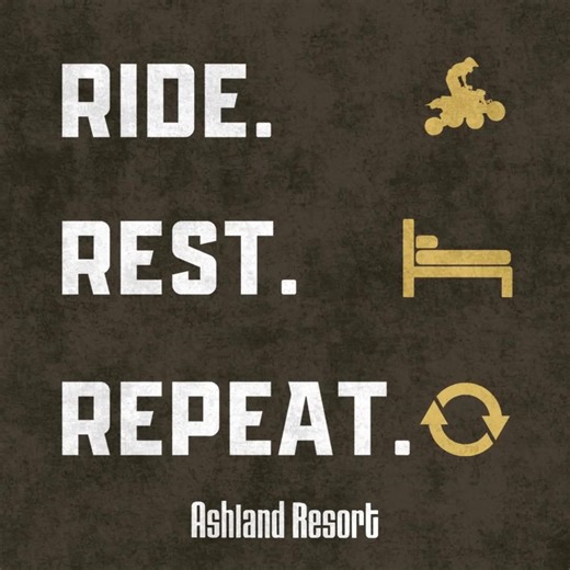 Adventure isn’t complicated: hit the trails, recharge at Ashland, and do it all again tomorrow. Book your ride-ready getaway today. | Ashland Resort