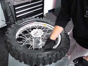 No-Mar Tire Changer - How to change dirt bike tires