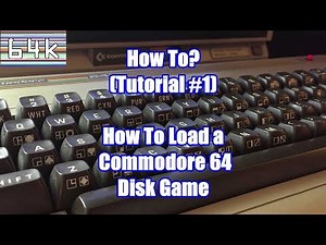 How-To (Tutorial #1 : How To Load a Commodore 64 Disk Game)