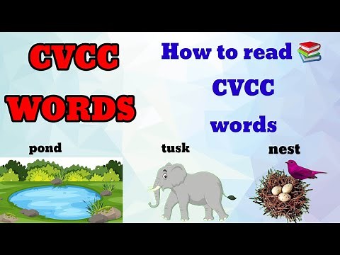CVCC words | Teach your kids to read CVCC words phonetically | Reading #thelearninghubpampamajumdar