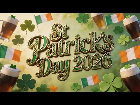 St Patrick’s Day 2026 Party Mix ☘️ Best Irish Drinking Songs & Celtic Folk Music 1 Hour Non Stop