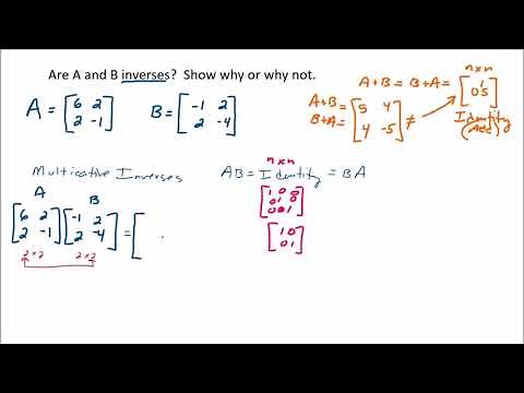 Are Two Matrices Inverses of Each Other?