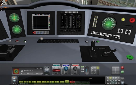 【Railway Works 2022】TS2022模拟火车，随便玩玩HXD3D行驶兰新线