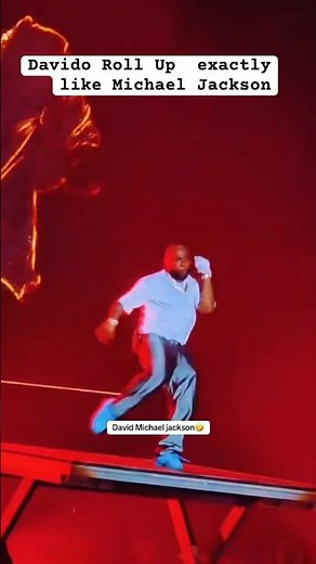Davido dance like Michael Jackson #afropopmusic #dance #davidomusic #concert #afrobeats