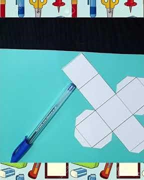 Cómo hacer un dado con cartulina 🎲😊