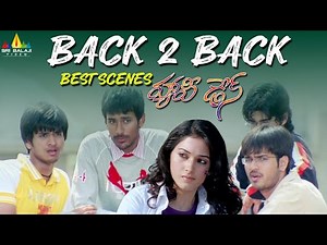 Happy Days Movie Back to Back Best Scenes | Telugu Comedy Scenes | Nikhil, Varun Sandesh, Tamannaah