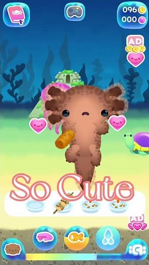 The best axolotl game ever (Axolochi gameplay)