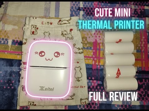 Must have gadget to be organized bluetooth thermal printer review