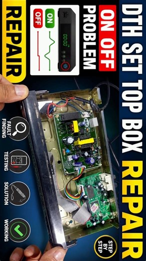 📡DTH Set Top Box repairing #tranding #viral #popular #samarexperiment