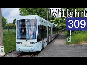 Mitfahrt | STADLER Variobahn | Linie 309 | Witten Heven Dorf - Bochum-Langendreer S-Bhf