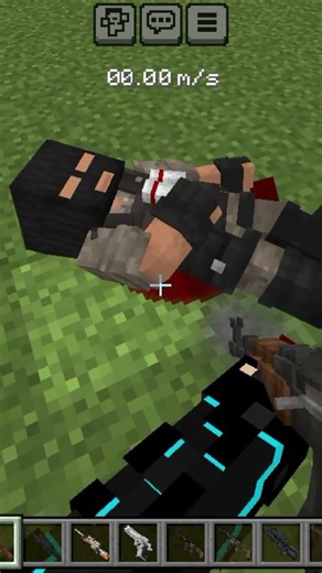 Minecraft ak 47 #minecraft#gaming