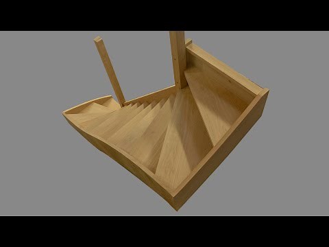 Fabrication D'un Escalier en Chêne