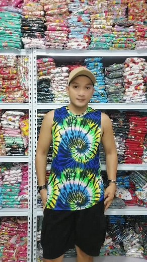 Muscle Tee (Tie Dye) Sando para sa Lahat ng Size