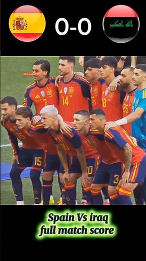 Spain vs Iraq 1-1 Highlights ⚽ Ferran Torres Goal & Merchas Doski Equalizer | International Friendly