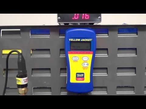 YELLOW JACKET Tech Tip: Testing your Vacuum Gauge for Leaks