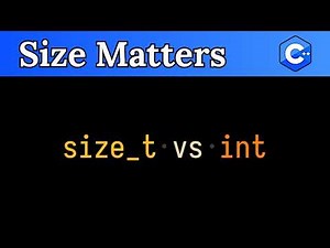 Why do Senior C++ Engineers use size_t over int?