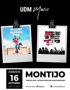 Esta noche estamos de concierto EN MONTIJO (Badajoz) udm1922.com/entrada-udm-music/ Últimas entradas 🎫 | Antoñito Molina