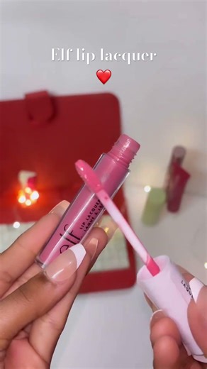 Elf lip lacquer ❤️ #beautytiips ‪@elfcosmetics‬ #beauty #elfcosmetics #elf #elfontheshelf #lipmakeup